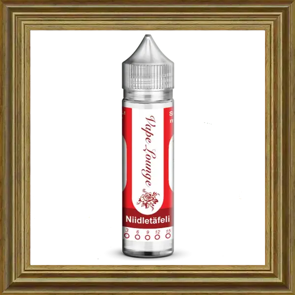Vapelounge Niidletafeli 40ml 60ml Shortfill Liquid
