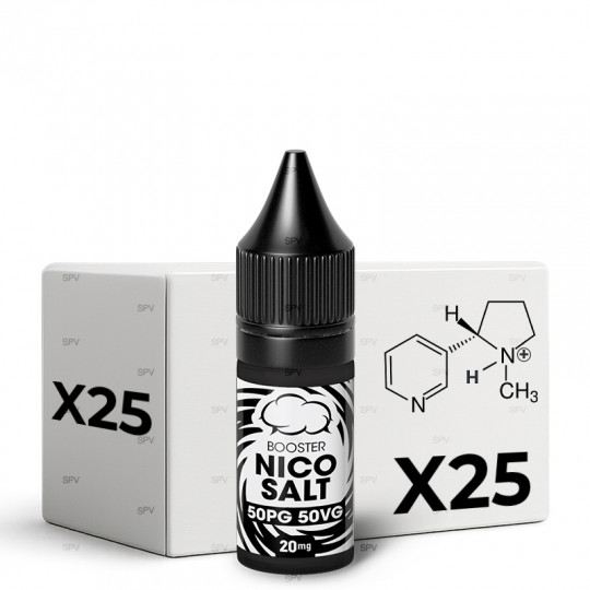 Nikotinsalz Booster 50/50 von Eliquid France 10ml