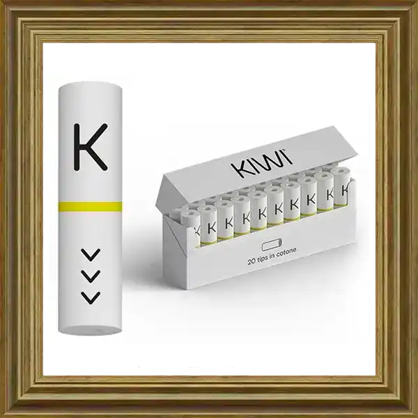 Kiwi Vapor Ersatzwattefilter Weiss