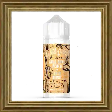 Wild Roots Gold Dust Peach 100ml 120ml Shortfill Liquid